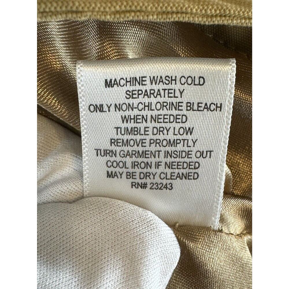 New York & Co Cape Tan M academia Preppy fantasy professional outdoor 63-16 - Picture 14 of 16